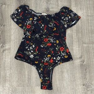 Floral Off-Shoulder Bodysuit